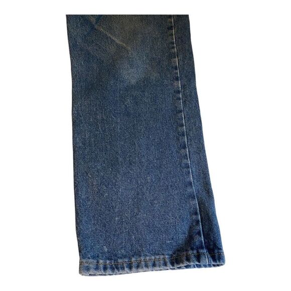 Vintage Lee 38X29 Regular Fit Blue Jeans Classic Quality Heavy Denim Med Wash - Picture 3 of 14